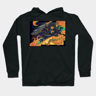 The Octo-Creatures from Space Hoodie